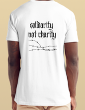 Load image into Gallery viewer, Trans Defense Fund LA - Solidarity Not Charity T-Shirt
